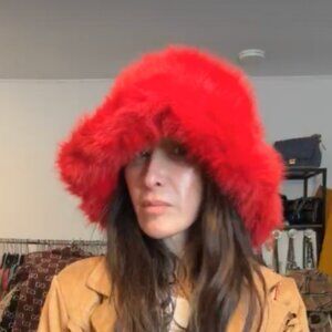 Most Fabulous Faux Fur Bucket Hat!